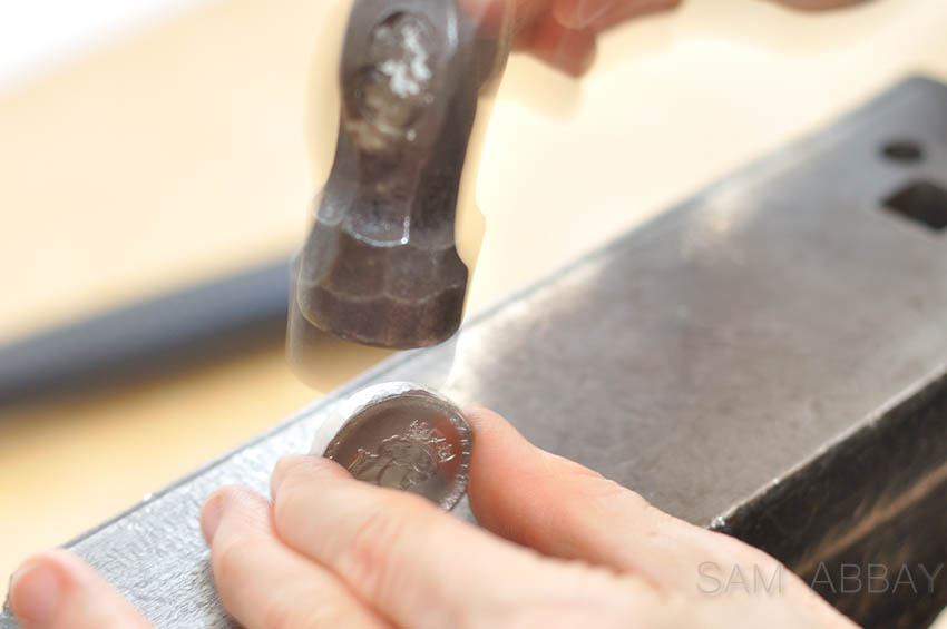 forge the coin into rings